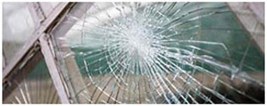 Stone Smashed Glass